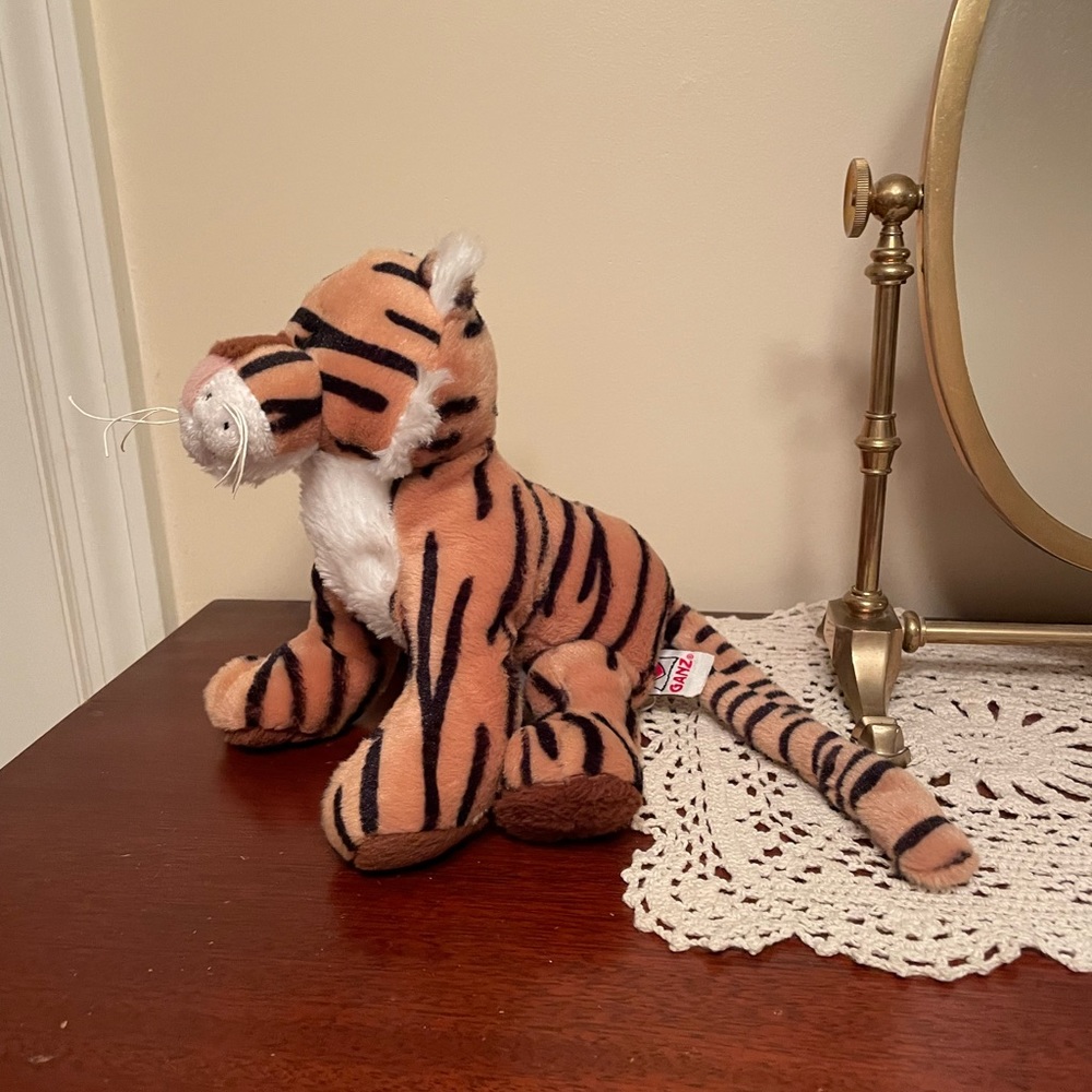 Webkinz Endangered Bengal Tiger Cat Plush